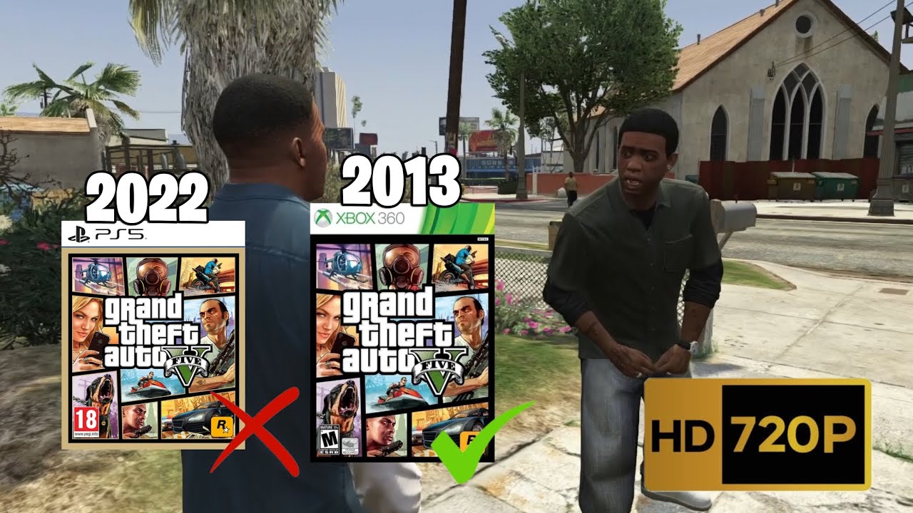 Playing GTA V on the XBOX 360 (Using emulator) 