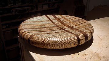 Making a stool seat using plywood scraps