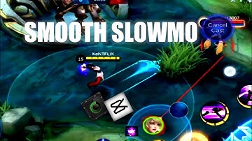How to make smooth slowmo using capcut/smooth action cam|mlbb |Chou |edit