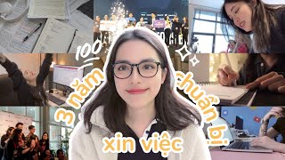 XIN VIỆC VÀ TOÀN BỘ SỰ CHUẨN BỊ trong 3 NĂM đại học để thành công ngay lần phỏng vấn đầu tiên ´･ᴗ･`