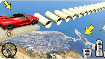 Impossible GT Car Stunt Racing - GT Car Stunt Master 3D - Android / IOS Gameplay