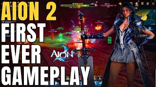 AION 2 Gladiator Gameplay Preview - FIRST EVER Real Gameplay + Class Skills - New MMORPG - F2P