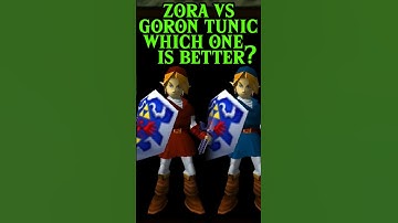 Why the Goron Tunic is the BEST TUNIC #ocarinaoftime #nintendo #zelda