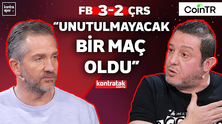 CANLI | Fenerbahçe - Rizespor Maç Sonu | Nihat Kahveci, Nebil Evren | Kontratak