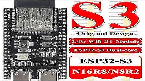 ESP32-S3 Wifi BT Module Development Board for Arduino IDE ESP32-S3-WROOM1 N16R8 N8R2 44Pin Type-C