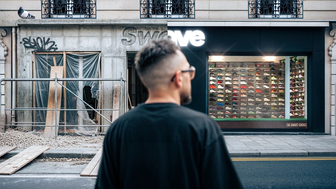 J’ai créé un magasin de Sneakers dans Paris
