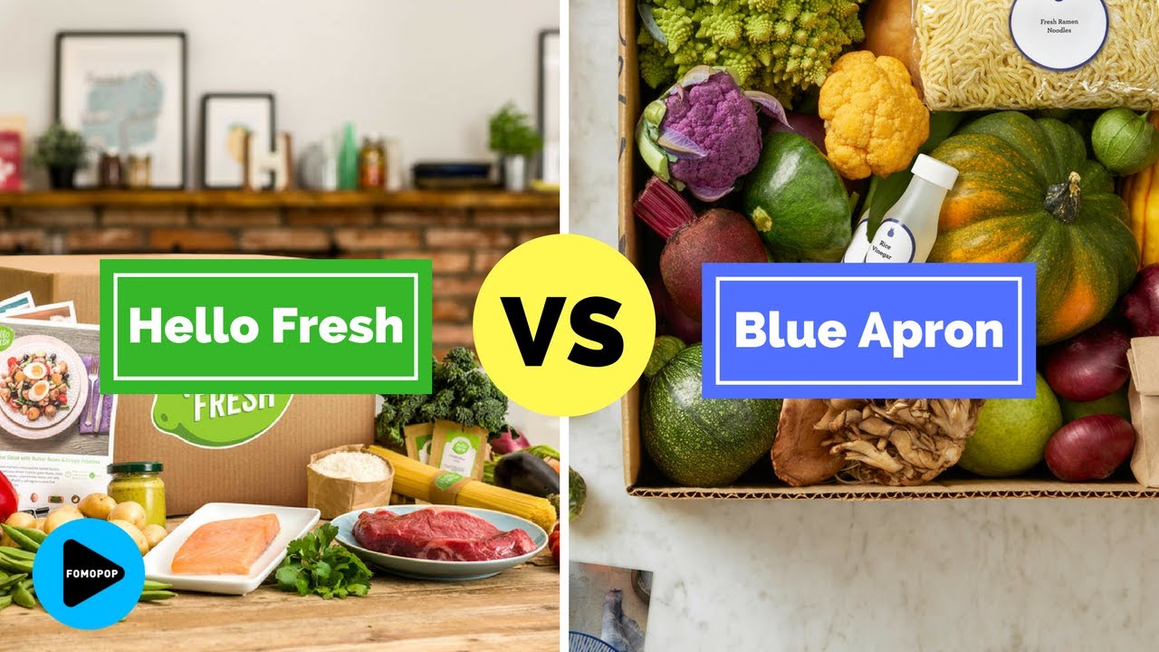 FOMOPOP Should you subscribe to Blue Apron or Hello Fresh? YouTube