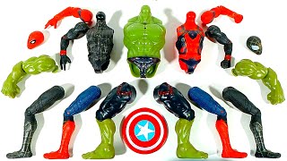 Assemble Spiderman VS Hulk Smash Avengers Superhero Toys