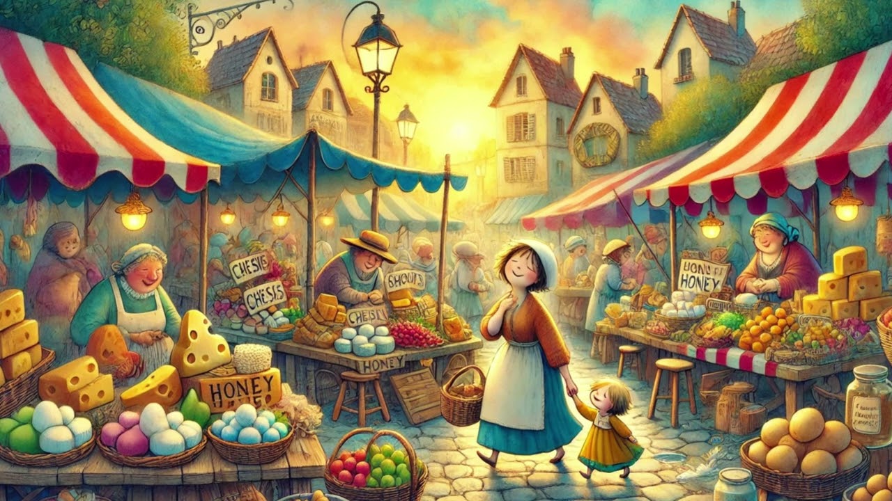 Chanson - Le marché d'après le poème d'Albert Samain