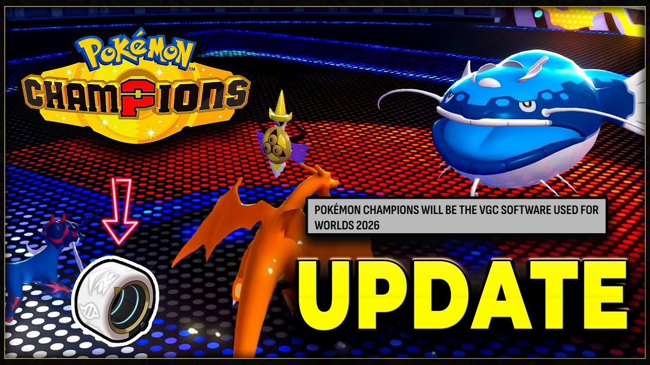 Pokémon Champions UPDATE – Omni Ring, Legends ZA, & Worlds 2026 VGC! 🔥