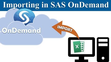 SAS OnDemand|Importing an Excel or CSV File on SAS OnDemand Could|Uplod in SAS OnDemand|Leanerea