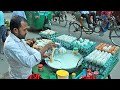 Extreme Hot Milk & Egg Mixture to Boost Manliness | Bangladeshi Street Food