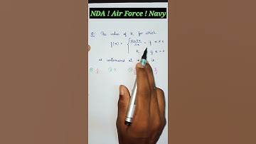 NDA Maths || Air Force Maths || Short Tricks || Calculus | Continuity ✓ 🔥 #Shubham #maths #tricks