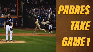 Padres Silence Scherzer and Take Game 1 of NL Wild Card | Padres vs Mets Highlights