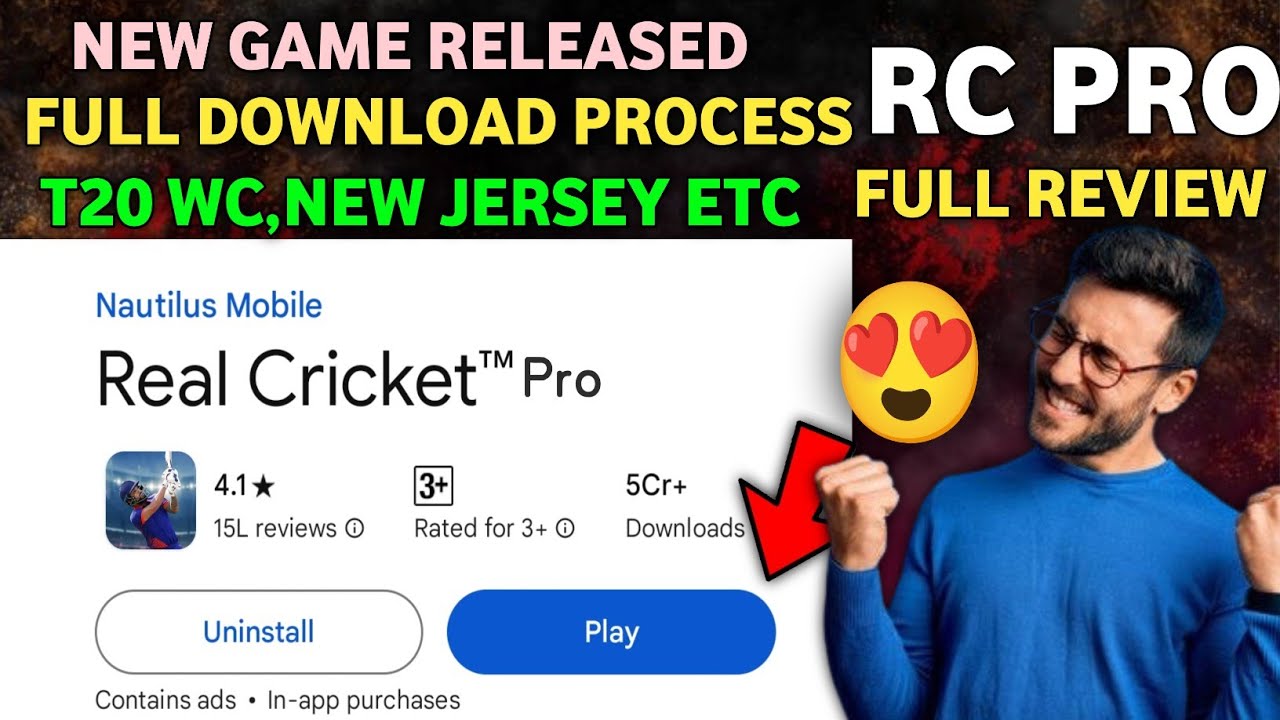 Real Cricket pro! New Rc 20 Cricket Game Released With Exited Features ...