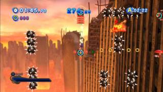 Sonic Generations playthrough part 19:Crisis City all modern challenges
