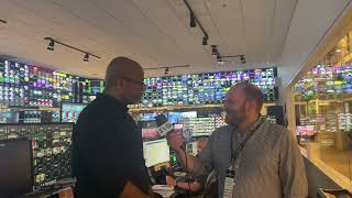 Paris 2024: NBC Sports' Darryl Jefferson Goes Behind the Scenes at Stamford, CT Broadcast Center
