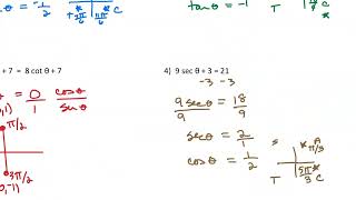 Precalculus 7 4 Review