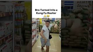 Bro turned into a kung fu master ππ Bro turned into a kung fu master ππ