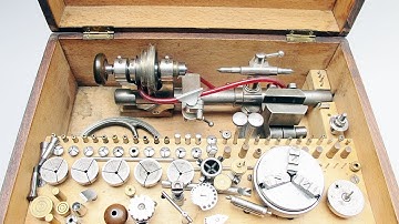 Watchmakers 6mm Lathe Wolf Jahn & Co Feankfurt