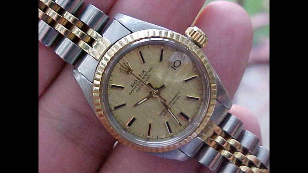 rolex lady datejust 6917