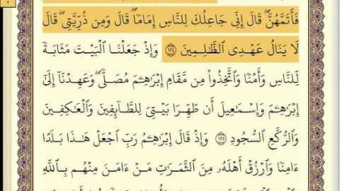 سورة البقرة ثلاثة أرباع الحزب ٢ ،سعد الغامدي