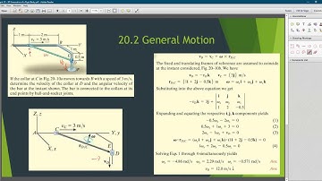 3D Kinematics of a Rigid Body (2)