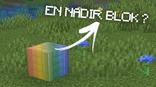 Minecraft'ın En Nadir Bloğu Hangisi