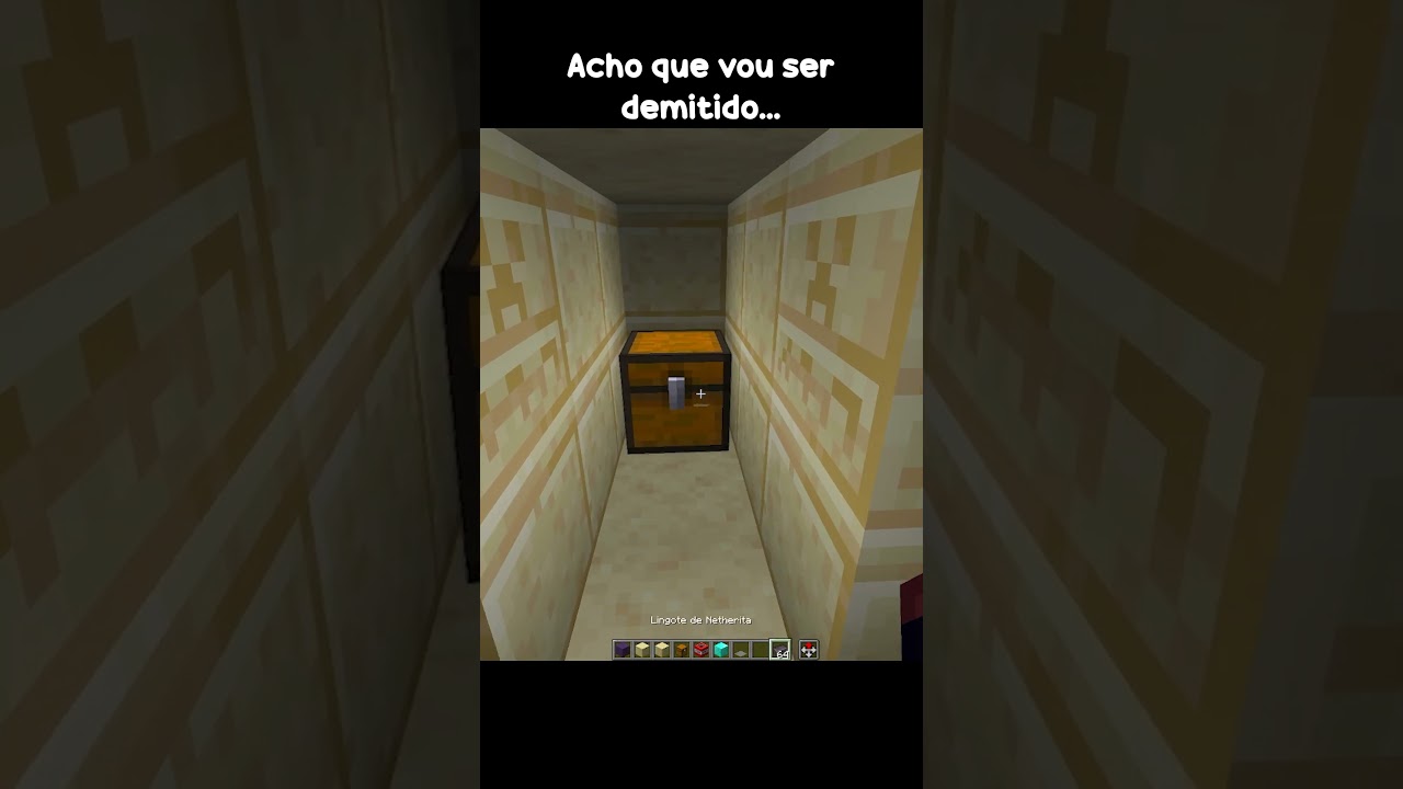 Acho que já era pra mim... #minecraft #minecraftmemes #minecraftshorts