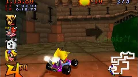 CTR - Trophy Race @ Cortex Castle | Coco Bandicoot Crash Team Racing Adventure