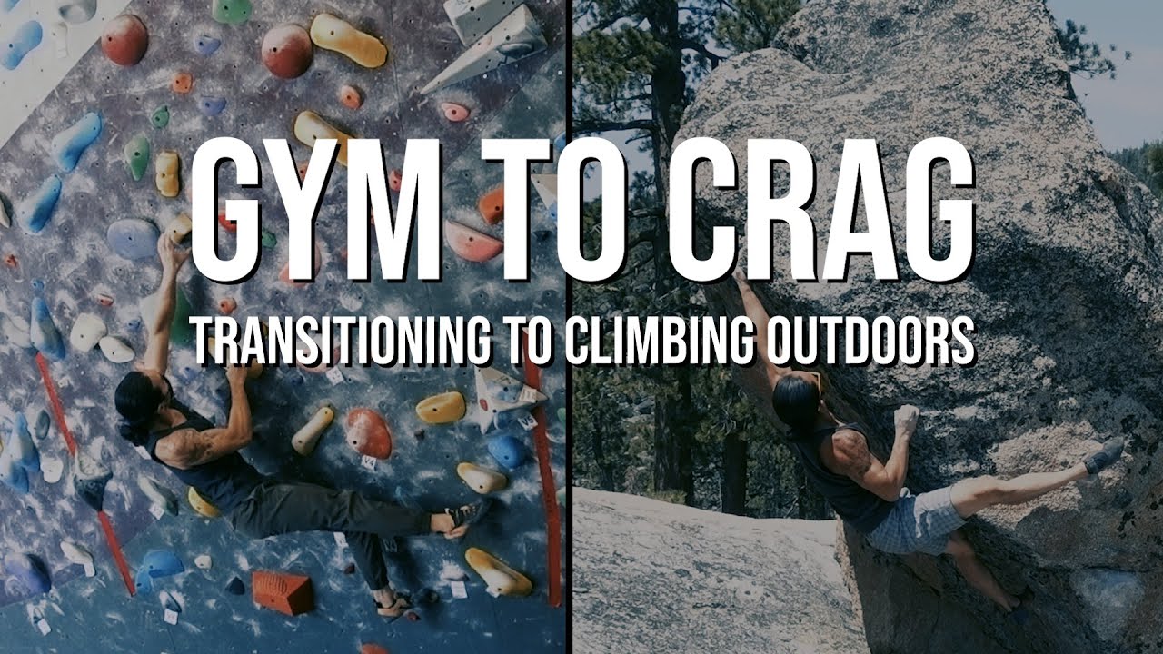⁣Gym to Crag - How to Transition to Climbing Outdoors