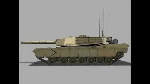 3D Model M1A Abrams Review