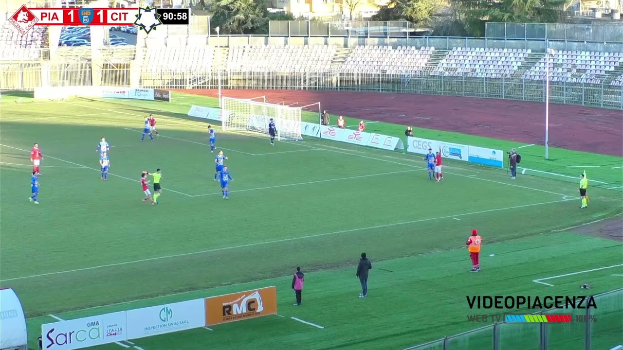 PIACENZA CALCIO 1919- CITTADELLA VIS MODENA:1-1 (19 giornata Serie D GIR.D 2025/26)