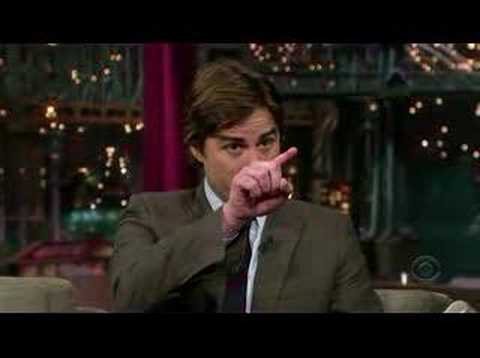 Luke Wilson on David Letterman