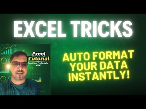 How to apply automatic formatting using Conditional Formatting in Excel - Excel Tricks and Tips