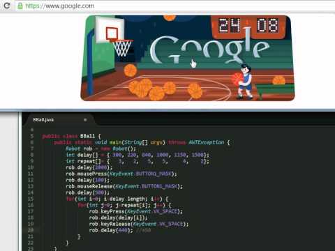 Google Basketball Doodle Solution