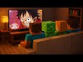Minecraft React - Tipo Luffy 👒 (One Piece) | Trap NERD | MHRAP #onepiece #musica