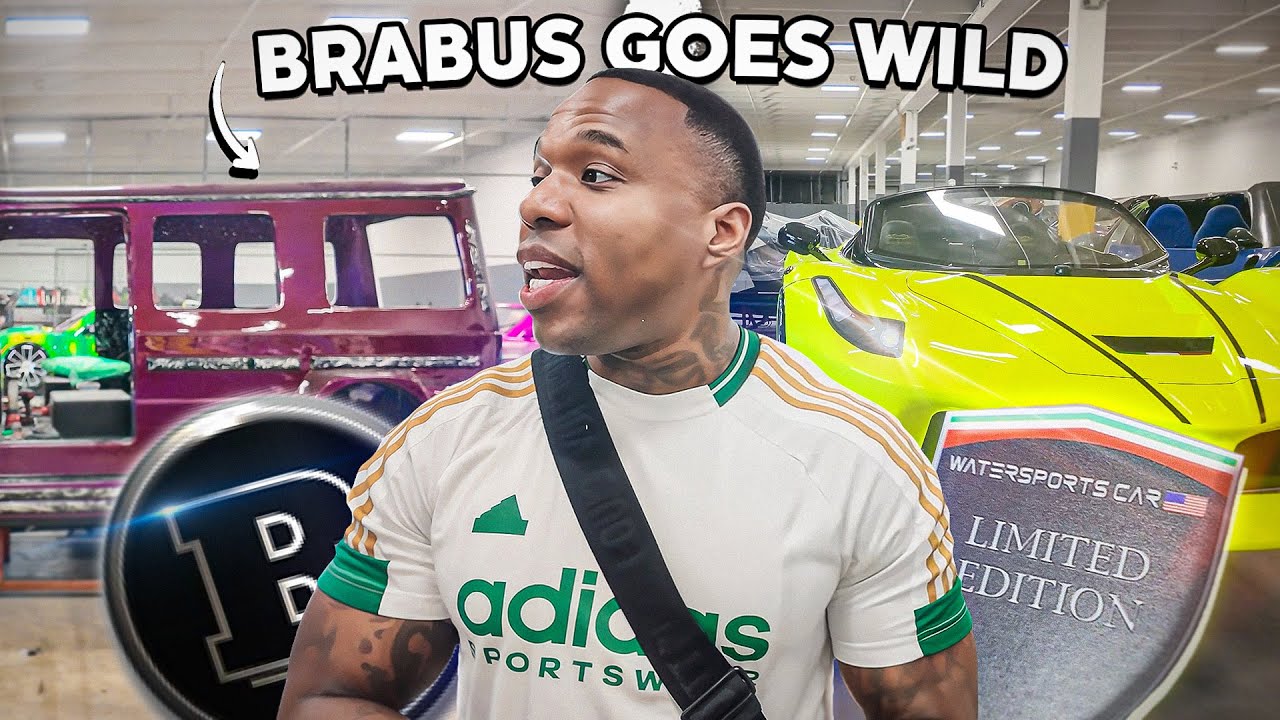 First ever jet ski 6 Seater Brabus Truck
