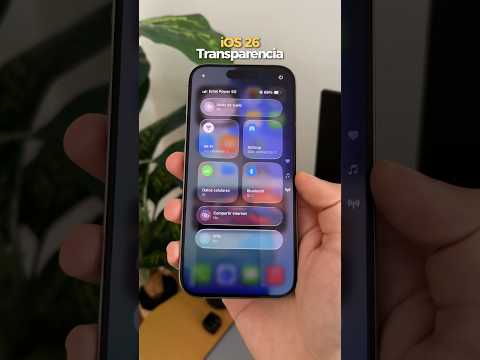 Si no te gusta el Liquid Glass haz esto #iphone #apple #ios26 #liquidglass