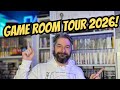 NEW Game Room Tour for 2026! A look at my gaming collection, including new fixtures, lights &amp; games!