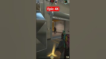 Epic 4K & Bomb Site Hold | CS2 Nuke Ranked Match #csgo #cs2 #gaming #cs2moments #cs2clips