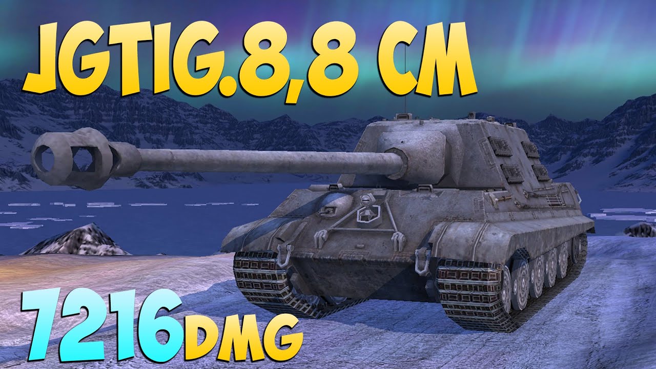 JgTig. 8,8cm (2015) 6000DMG 4Kills | World of Tanks Blitz | _D_R_I_F_T_E_R_