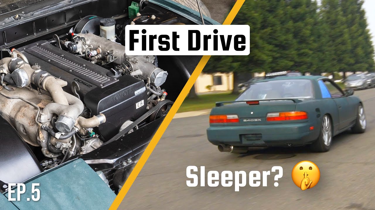 1JZ 240sx Build | First Drive | S13 Sleeper? | EP5 - YouTube