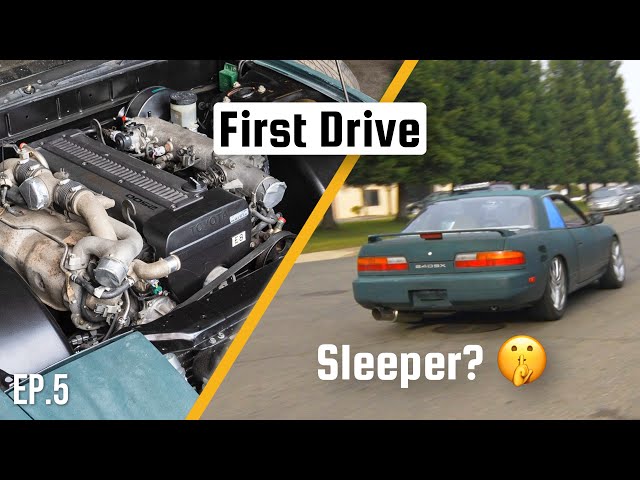 1JZ 240sx Build | First Drive | S13 Sleeper? | EP5 - YouTube