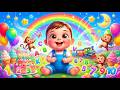 Combined Video| 10 Best Kids Action Songs Collection | Chubby Cheeks, Butterfly, Farm Song &amp; More