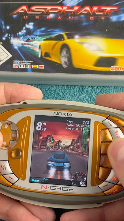Asphalt Urban GT on Nokia N-GAGE #nokia #ngage