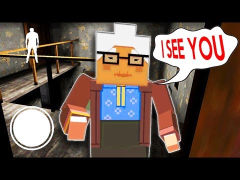 видео: НОВАЯ БАБКА ГРЕННИ МАЙНКРАФТ - Granny Blocky Neighbor Minecraft