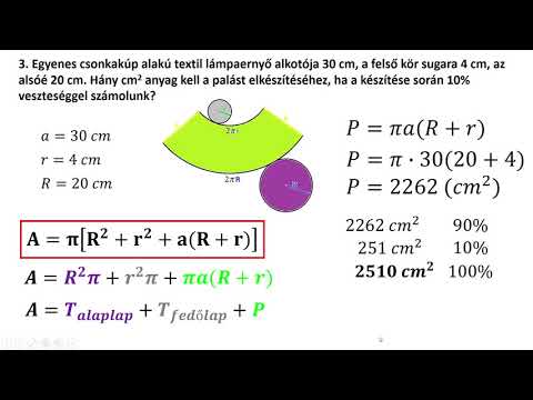 Videó: Hogyan Lehet Megtalálni A Csonka Kúp Magasságát
