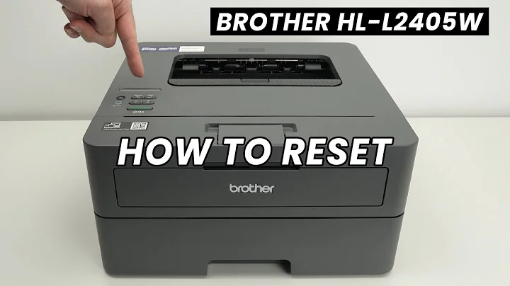 How to Factory Reset Your Brother HL-L2405W Printer