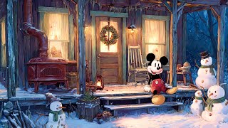 Mickey’s Winter Night ⛄ Relaxing Piano Jazz Music for Studying, Work